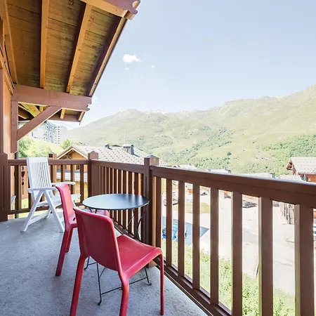 Avec Vue Montagne - 3 Pers. Apartment Saint-Martin-de-Belleville
